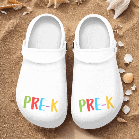 Team Pre-K Teacher Back To School Nurse Clogs