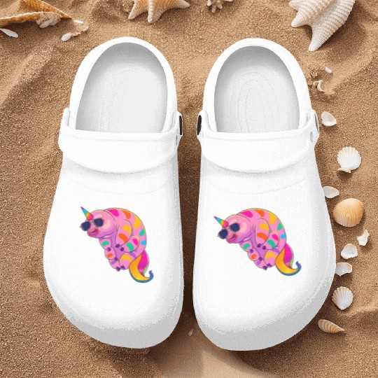 Water Bear Unicorn Tardigrade Science Microbiology Nurse Clogs
