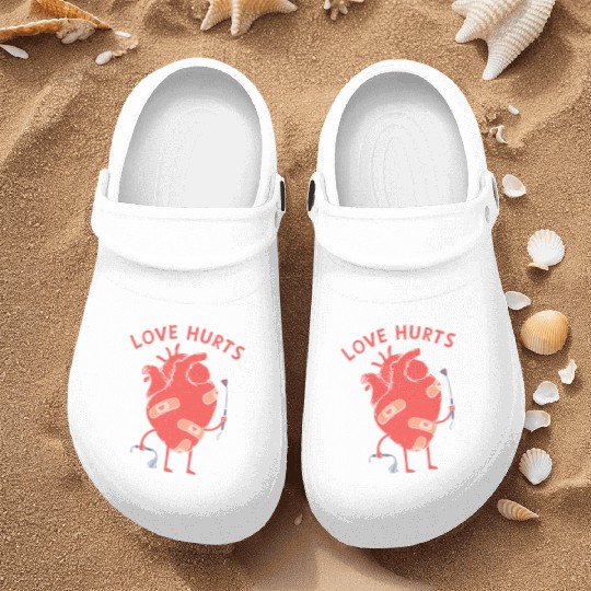 Love Hurts Nurse Clogs