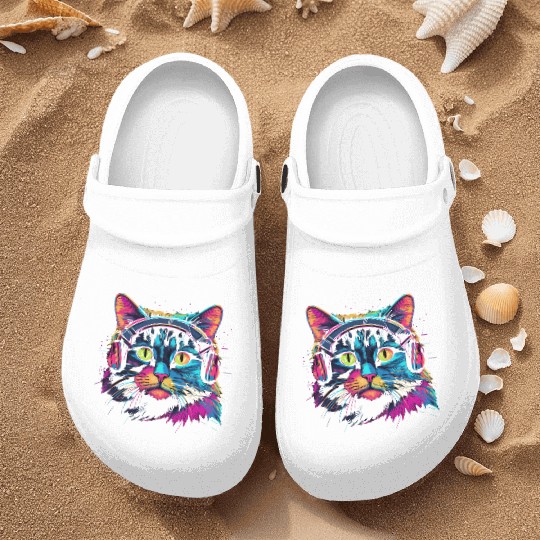 Music Under Control Nurse Clogs