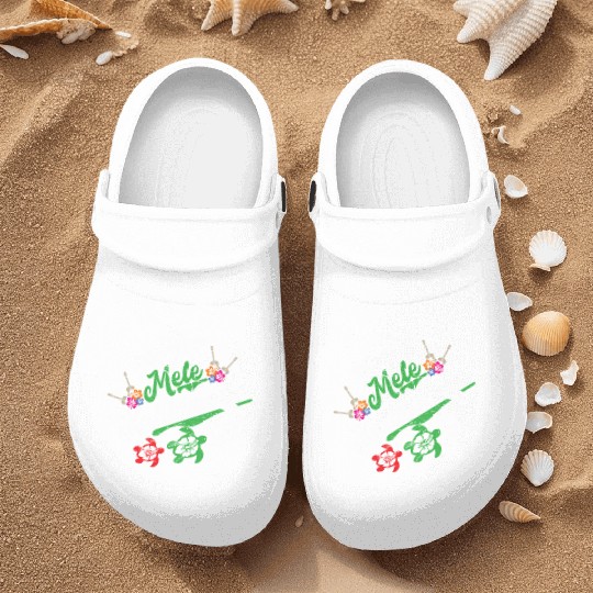 Mele Kalikimaka - Fun Merry Nurse Clogs