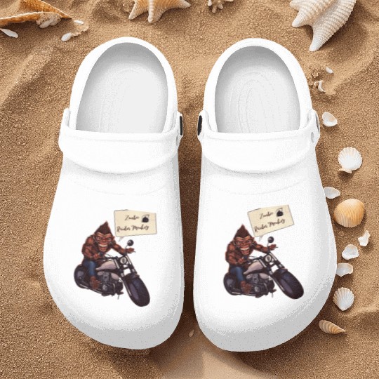 zombie Raider Monkey Nurse Clogs