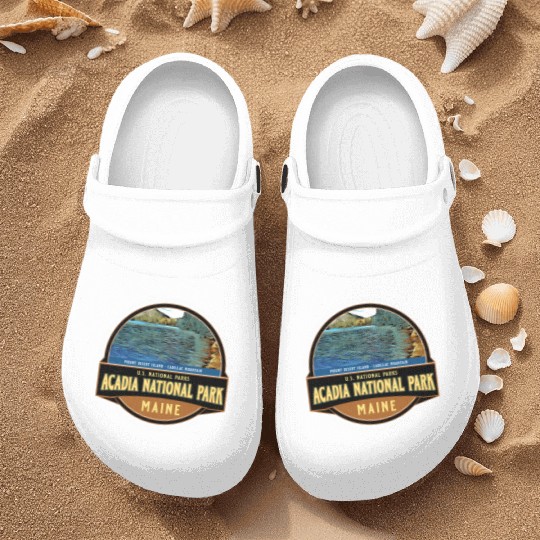 Acadia National Park Maine Vacation Nurse Clogs