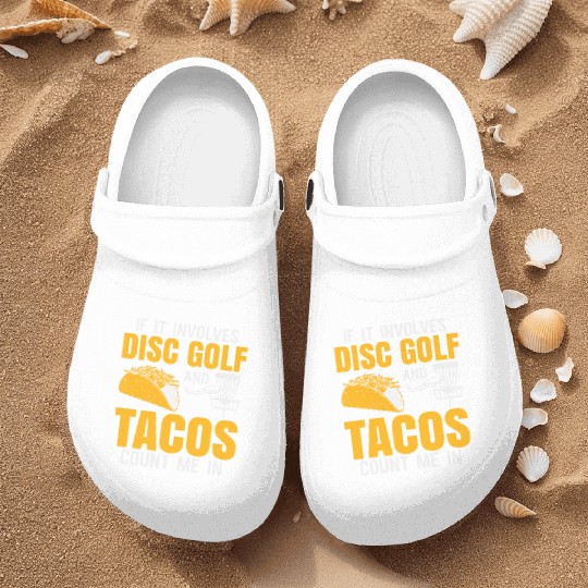 Disc Golf Tacos Nurse Clogs