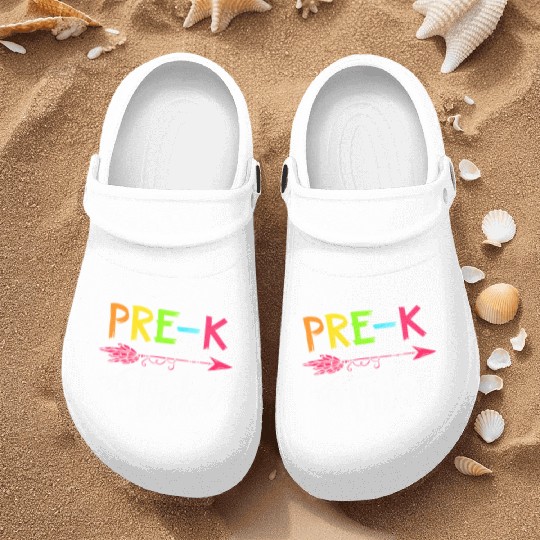 Team Pre K Teacher Tribe Back To School Nurse Clogs