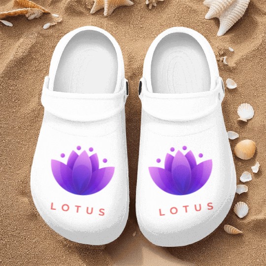 "Blooming Serenity: The Essence of Lotus Design" Nurse Clogs