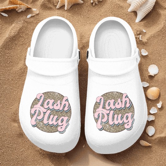 Lash Plug Lash Tech Lash Leopard Lash Nurse Clogs