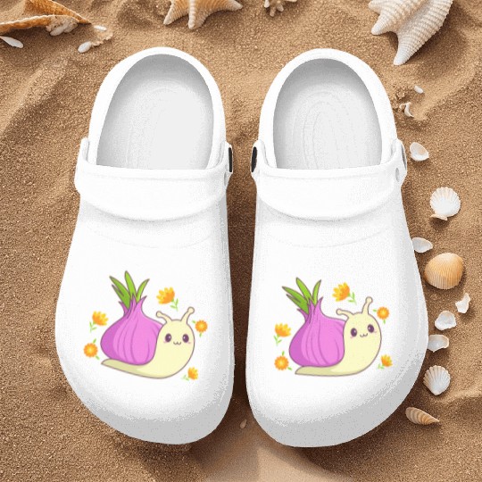 Aesthetic Kawaii Onion Nurse Clogs