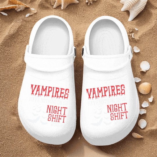 Night Shift Worker Graveyard Duty Nurse Clogs