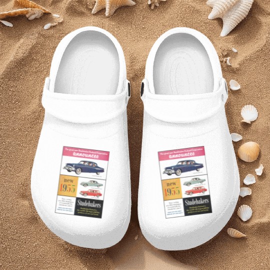 STUDEBAKER PACKARD 1950s AD PRESIDENT COMMANDER Nurse Clogs