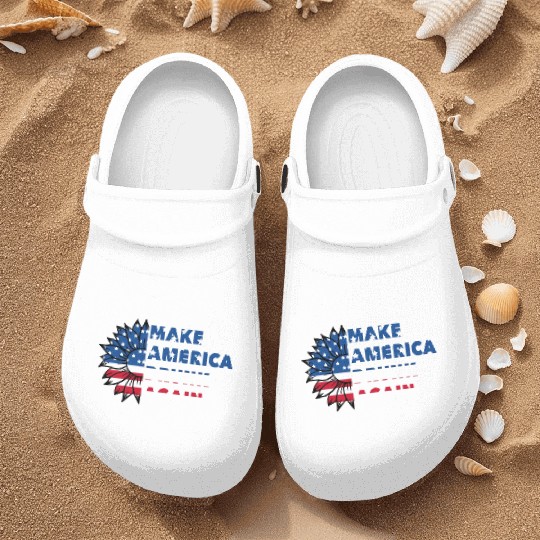 Make America Drunk again Nurse Clogs