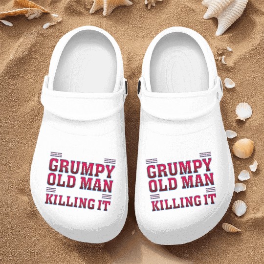 Grumpy Old ing It Grandpa Nurse Clogs
