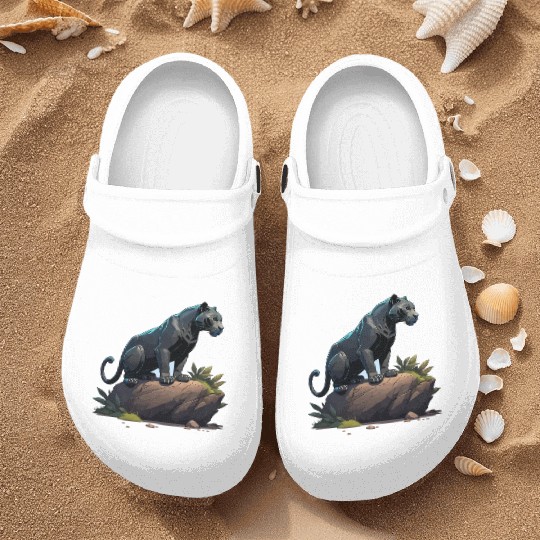 black panther Nurse Clogs