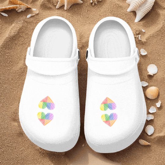 LOVE IS LOVE Nurse Clogs