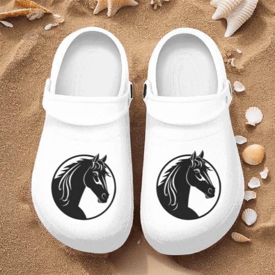 Horse Equine Pony Nurse Clogs