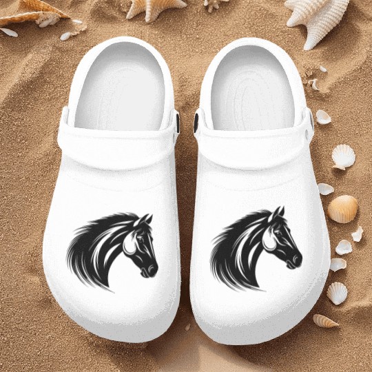 Horse Equine Pony Nurse Clogs