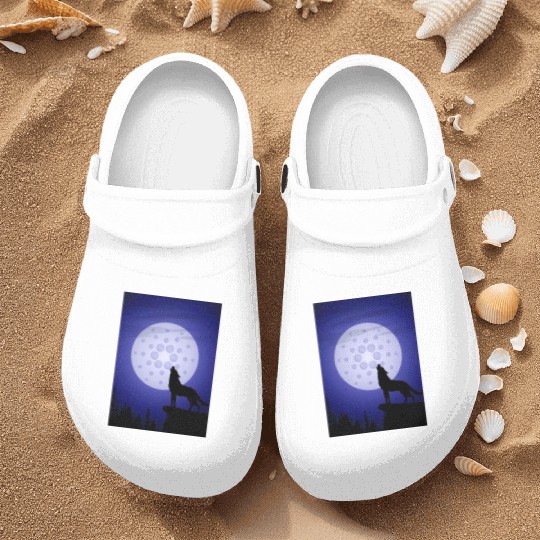 ada cryptocurrency-Crypto Wolf Nurse Clogs
