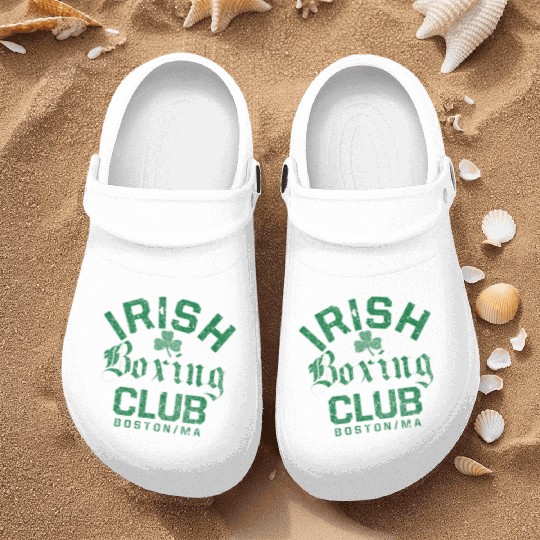 Irish Boxing Club Boston Massachusetts Nurse Clogs