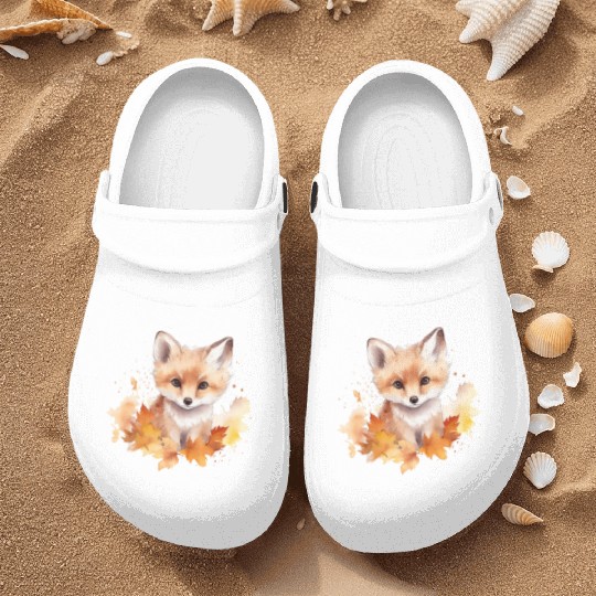Baby fox Nurse Clogs