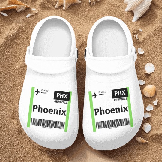 airplane ticket phoenix Nurse Clogs