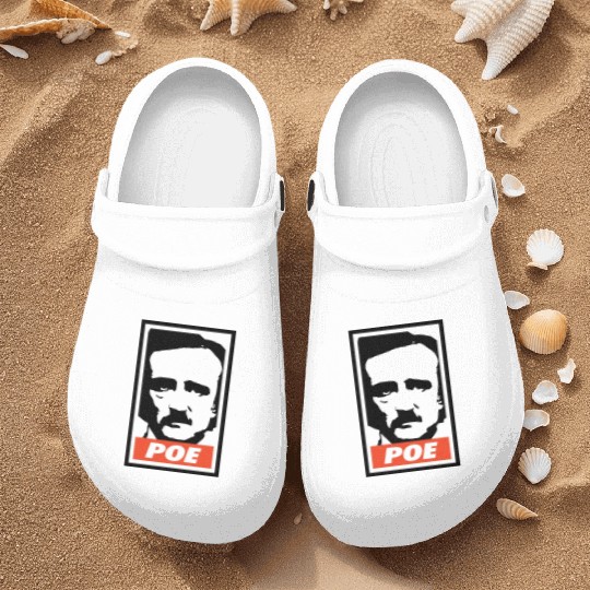 Edgar Allan Poe Nurse Clogs