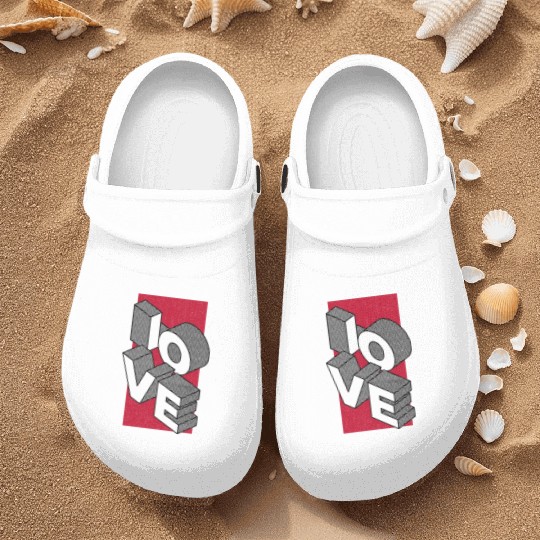 3d Love Nurse Clogs