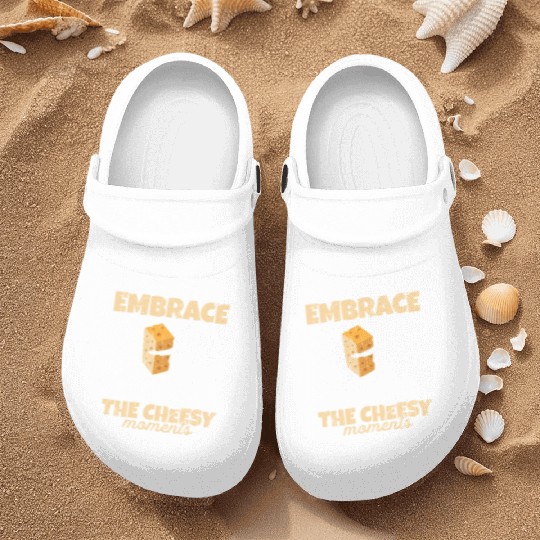 Embrace the cheesy moments - Cheese Nurse Clogs