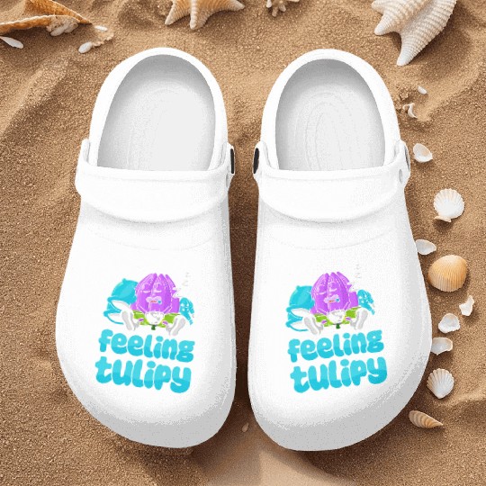Tulip Gardening Cute Nurse Clogs