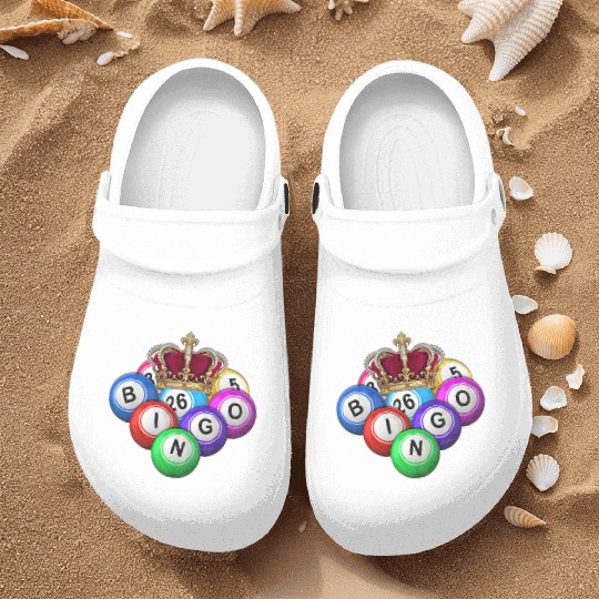 Bingo King Balls 2 Nurse Clogs