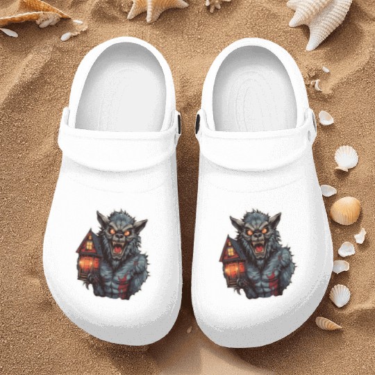 wolf Nurse Clogs