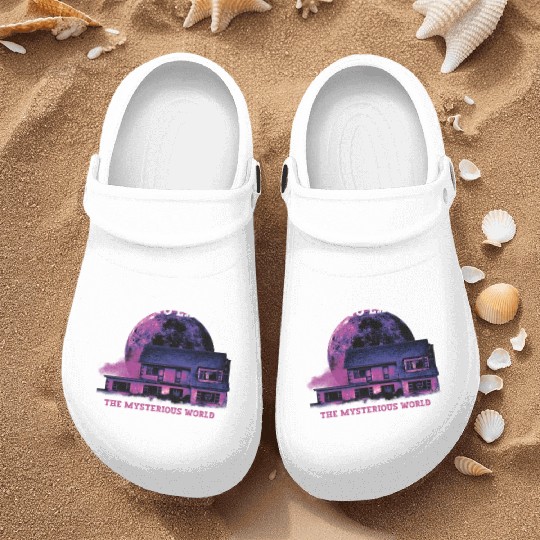Horror Paranormal Haunted House Spooky Halloween Nurse Clogs