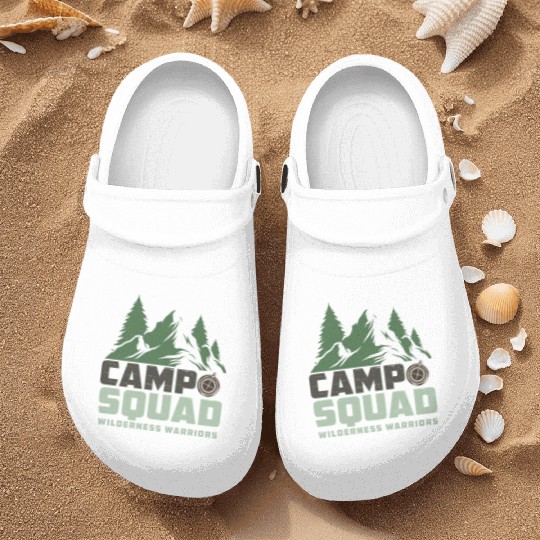 CAMP SQUAD WILDERNESS WARRIORS Nurse Clogs