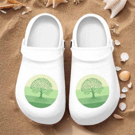 tree of life Nurse Clogs