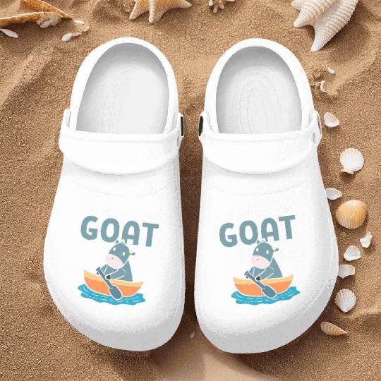 Goat Puns Goat Farmer Nurse Clogs