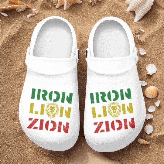 iron lion zion Nurse Clogs