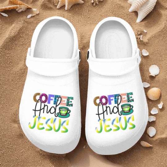 Coffee And Jesus Nurse Clogs