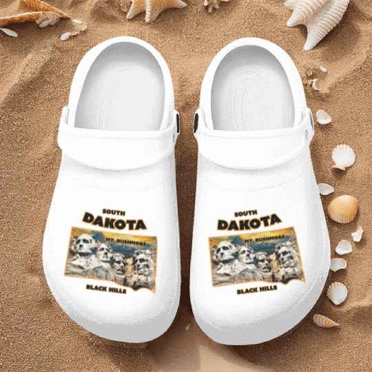 South Dakota - Mount Rushmore Nurse Clogs
