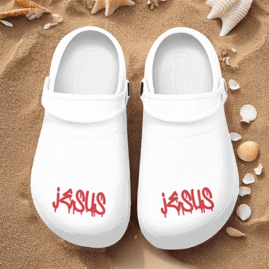 I Am Nothing Without Jesus Christian Chrismas Nurse Clogs