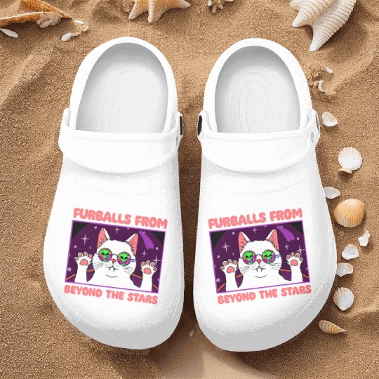 Cat Alien, Aliens, UFO, UAP, Space Unknown Flight Nurse Clogs
