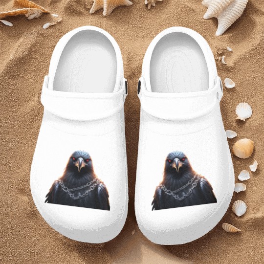 Eagle Caged Thunder: A Heavy Metal Eddie Nurse Clogs