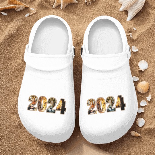 2024 TIGER CHEETAH JAGUAR LION DESIGN Nurse Clogs