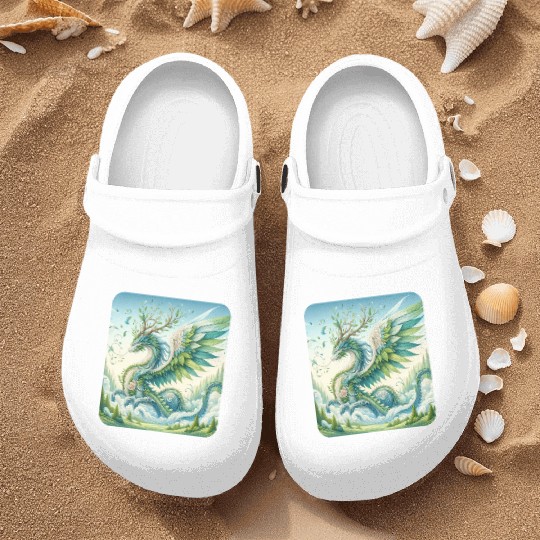 Nature Elemental Dragon Nurse Clogs
