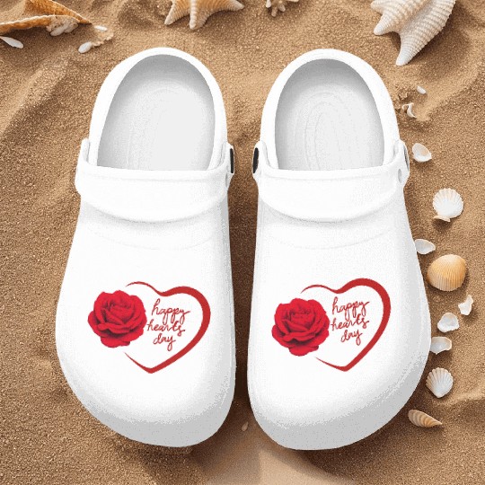 spread love with valentine Nurse Clogs