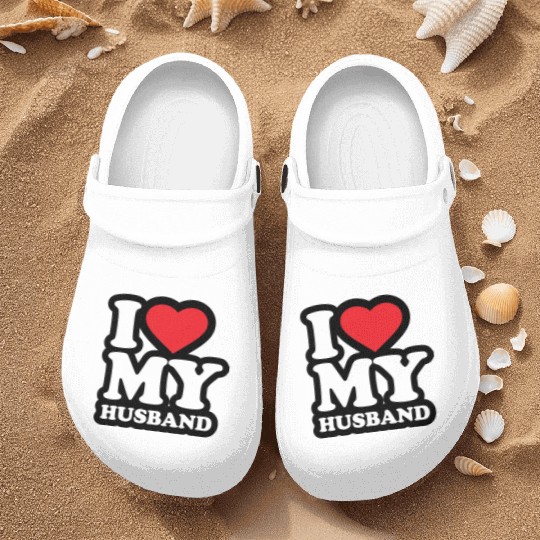 I love my husband Nurse Clogs