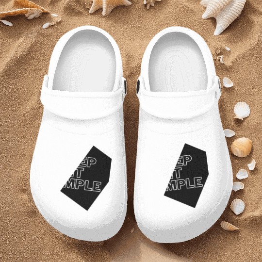 Simply Elegant: Keep It Simple Design Nurse Clogs