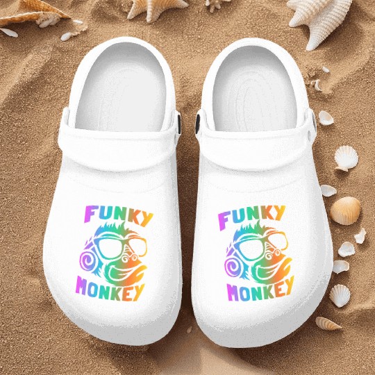 Funky Monkey Nurse Clogs