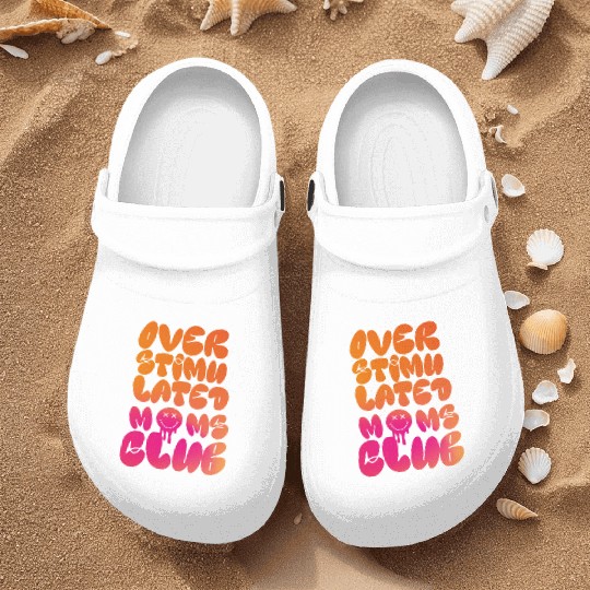 overstimulated moms club Nurse Clogs