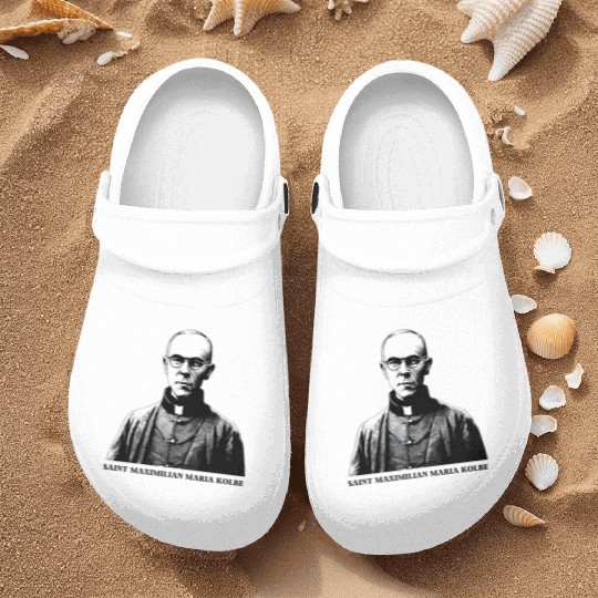 Saint Maximilian Maria Kolbe Nurse Clogs