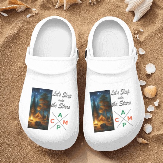 Sleep under the stars Nurse Clogs