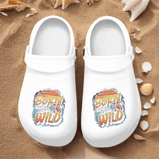 BORN TO BE WILD Nurse Clogs